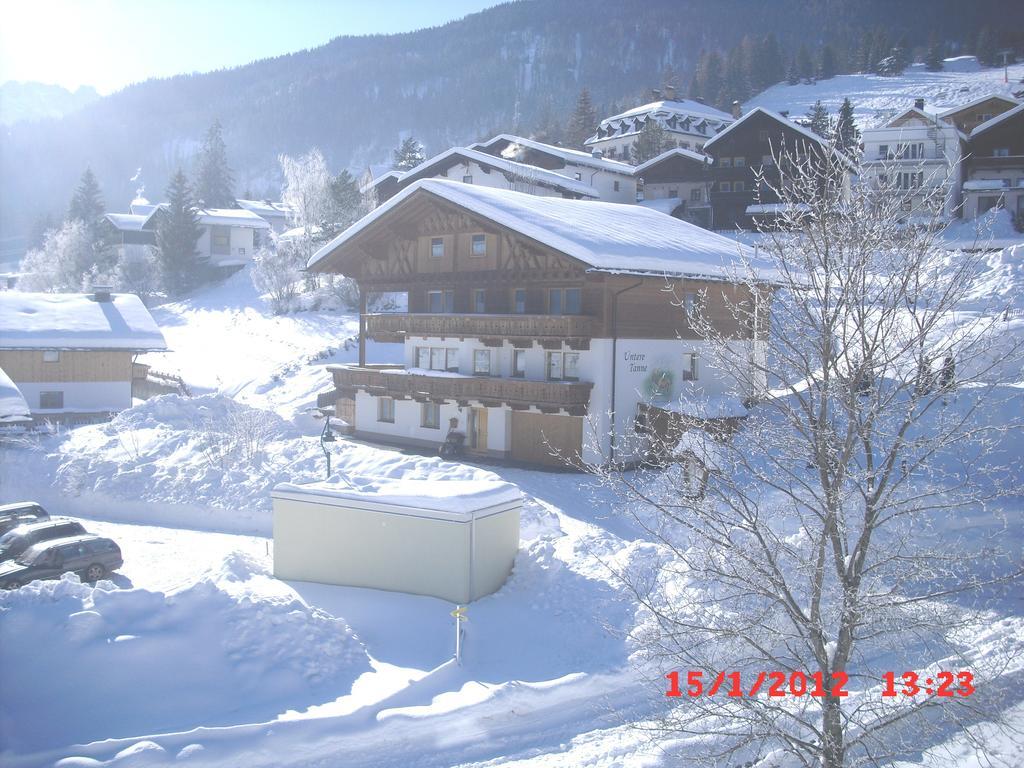 Appartementhaus Untere Tanne Lermoos Exterior foto